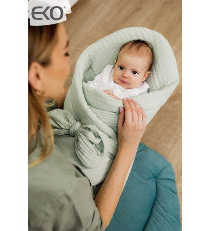 Muslin Swaddle Blanket with Coconut ROSE PINK