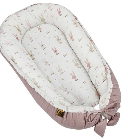 Velvet Baby Cocoon Bunny / Rose Pink