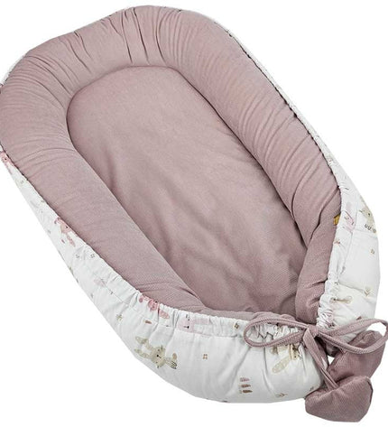Velvet Baby Cocoon Bunny / Rose Pink
