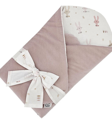 Cotton cone with VELVET BUNNY/ROSE PINK