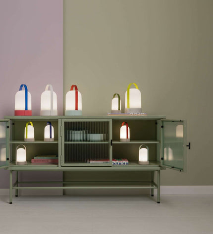 Uri Lamp Piccolos LED Rechargeable 15 cm Set of 3