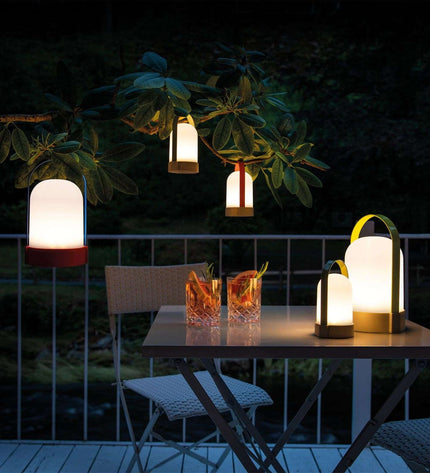 Uri Lamp Piccolos LED Rechargeable 15 cm Set of 3