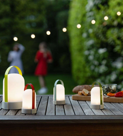 Uri Lamp Piccolos LED Rechargeable 15 cm Set of 3