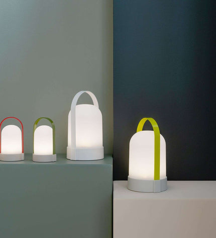 Uri Lamp Piccolos LED Rechargeable 15 cm Set of 3