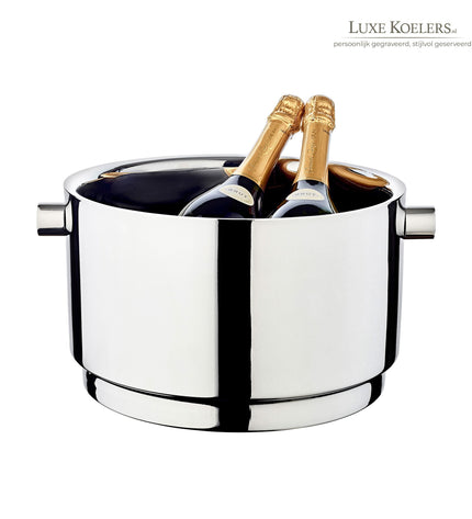 XL dubbelwandige champagnekoeler met gravure – Edzard
