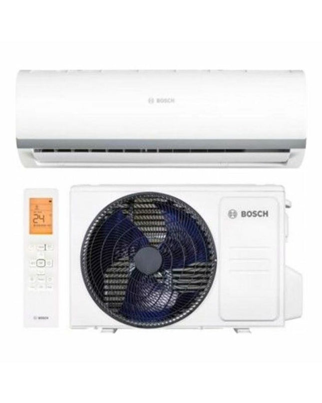 Portable BOSCH air conditioner with 3770W cooling, Wit A+ and A++ energy efficiency, designed for home and kitchen use.