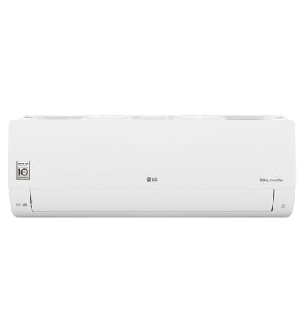 Portable LG air conditioner unit with Wi-Fi connectivity, A++ energy efficiency, suitable for home cooling.