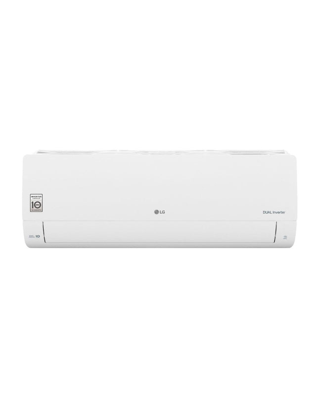 Portable LG air conditioner unit with Wi-Fi connectivity, A++ energy efficiency, suitable for home cooling.