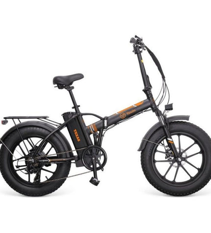 Youin Texas II electric bike with 20-inch wheels, 250W motor, and 10400mAh battery, designed for sport and outdoor riding.