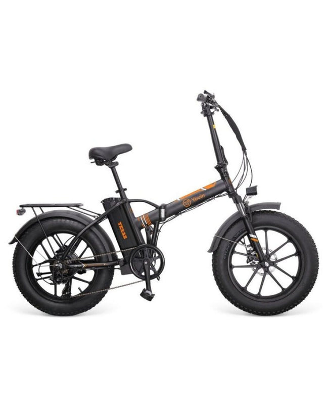 Youin Texas II electric bike with 20-inch wheels, 250W motor, and 10400mAh battery, designed for sport and outdoor riding.