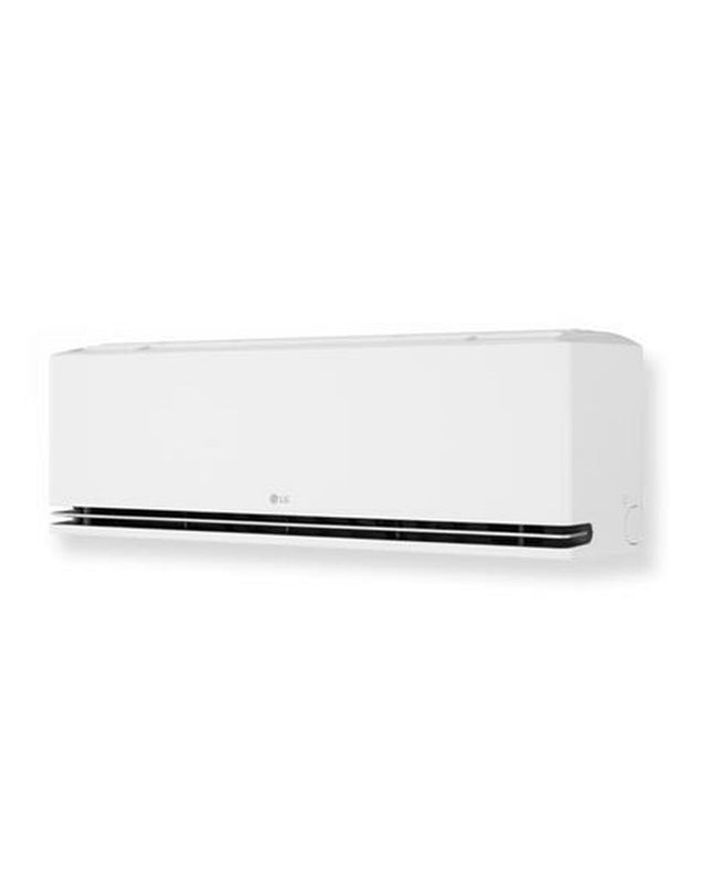 LG MAGNA12MX portable air conditioner for home use, compact unit with vents and control panel visible in the image.