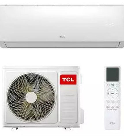 TCL portable air conditioner S09F2S2 with A++ energy rating, 1806 KCAL/H cooling capacity, white finish, compact design