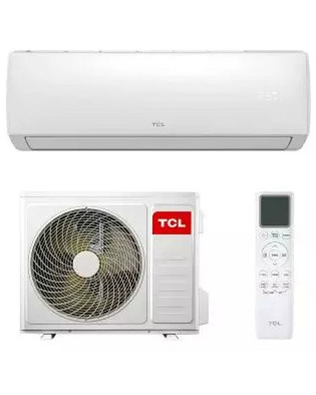 TCL portable air conditioner S09F2S2 with A++ energy rating, 1806 KCAL/H cooling capacity, white finish, compact design
