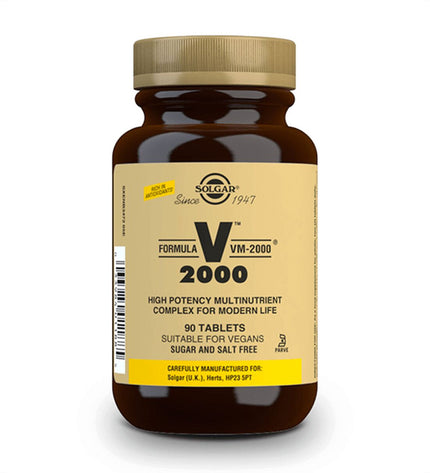 Solgar VM 2000-formule immune support supplement bottles, health and personal care vitamins and minerals, 90 capsules.