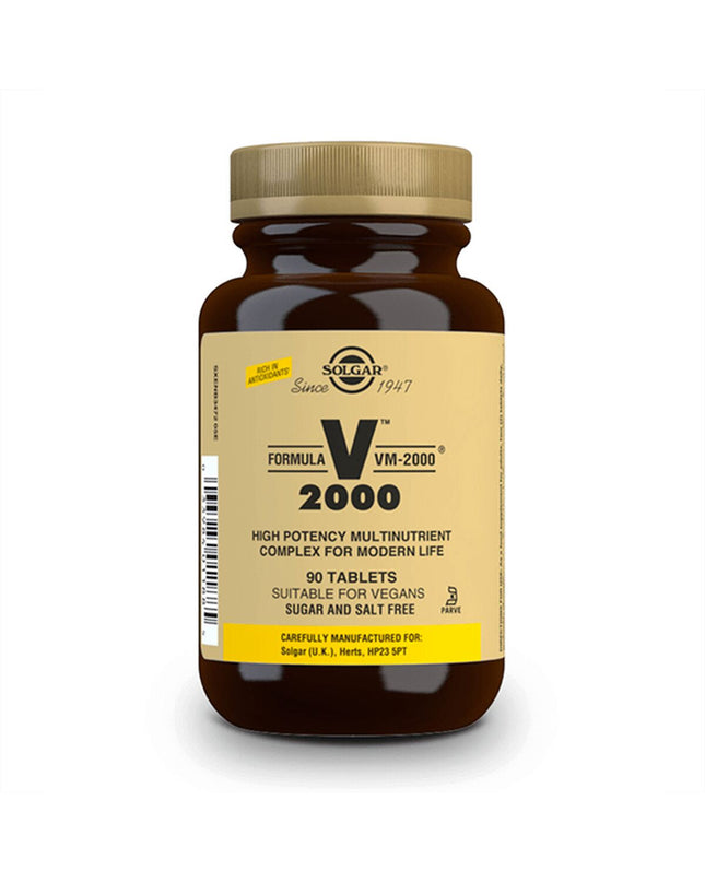 Solgar VM 2000-formule immune support supplement bottles, health and personal care vitamins and minerals, 90 capsules.