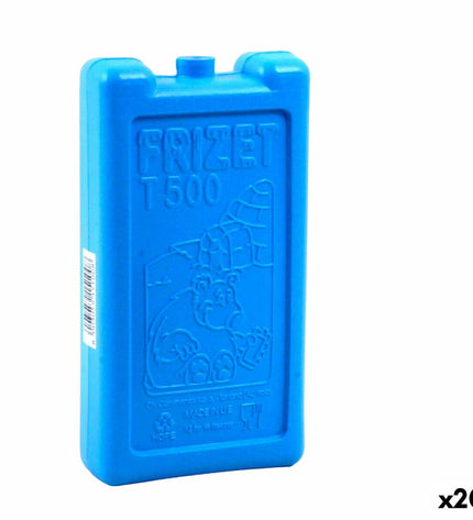 Set of 20 Continental Kou-accumulators, 500ml, for camping and outdoor activities, with dimensions 9.5x4x18 cm.