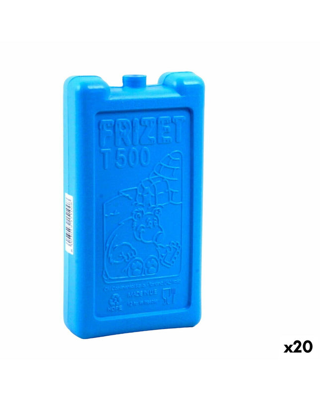 Set of 20 Continental Kou-accumulators, 500ml, for camping and outdoor activities, with dimensions 9.5x4x18 cm.