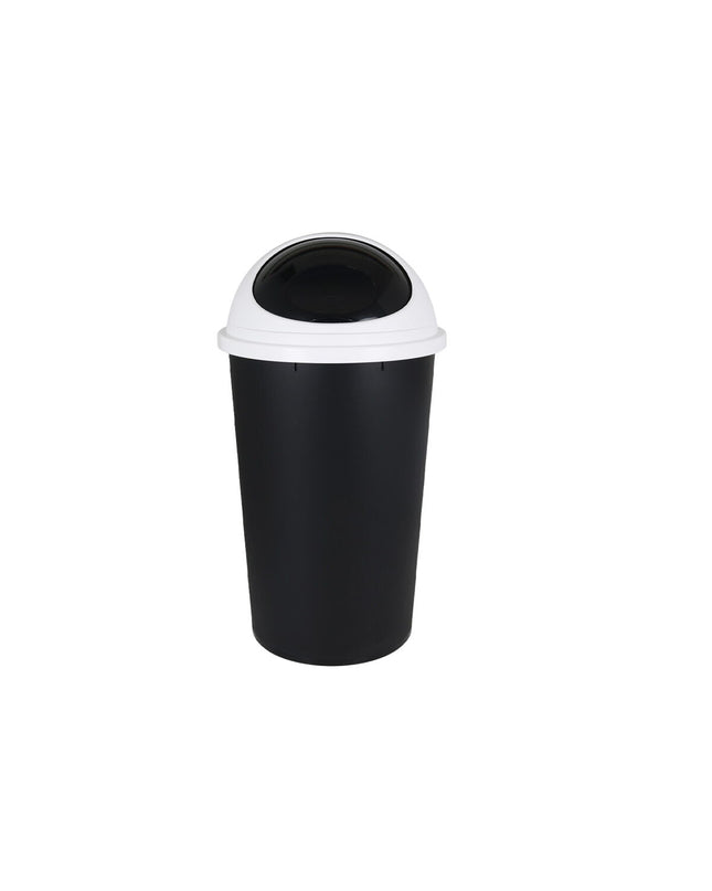 Set of 10 small white Tontarelli Tontarelli hoop afvalemmer with 25L capacity for household waste storage and organization