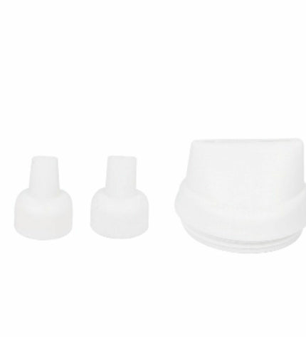 Quttin cake decorating kit with 10x7cm sweet treat molds, 5 interchangeable nozzles, 12 pieces for baking and house cooking.