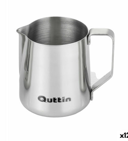 Quttin 600ml milk mug for coffee and tea, ceramic cup with handle, no background, ideal for kitchen and beverage use.