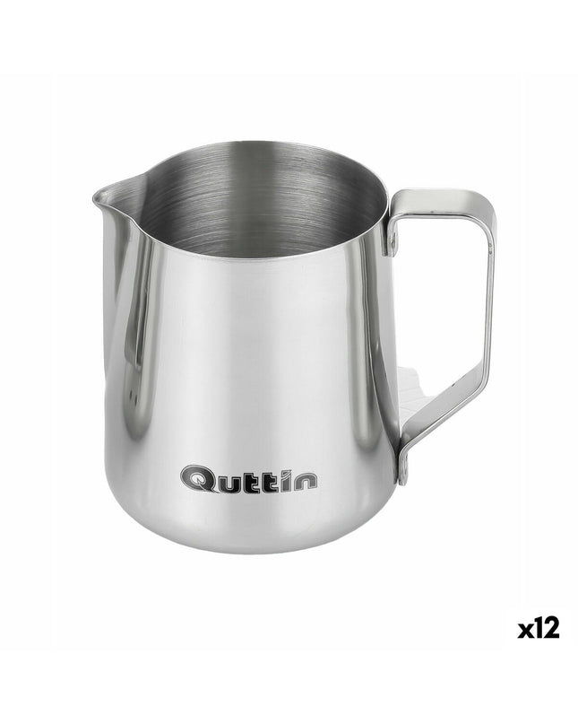 Quttin 600ml milk mug for coffee and tea, ceramic cup with handle, no background, ideal for kitchen and beverage use.