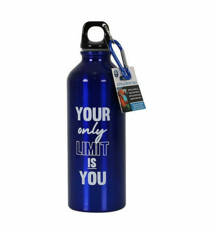 Six Bewinner aluminium thermos bottles, 500 ml, suitable for outdoor camping and hiking, displayed standing upright.