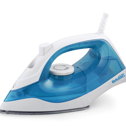 Basic Home Stoomijzer Basic Home 1200 W, compact steam iron set for home ironing, with ergonomic handle and water tank