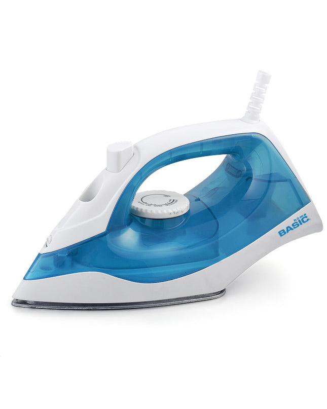 Basic Home Stoomijzer Basic Home 1200 W, compact steam iron set for home ironing, with ergonomic handle and water tank