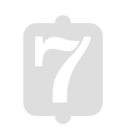 Algon Taartsjabloon cijfer 7, set van 36, voor huis en koken, bakproducten, geschikt voor het maken van taarten en decoraties.