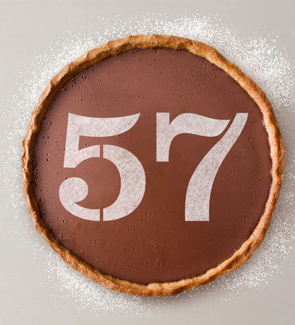 Algon Taartsjabloon cijfer 7 set van 36, flexibel bakvorm voor taarten en bakwerk, huis en koken, nummer stencil set