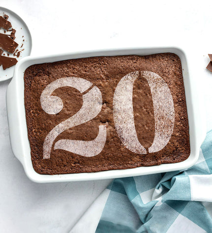 Algon Taartsjabloon Cijfer 0, a set of 36 baking number stencils for cake decorating in a kitchen and baking setting.