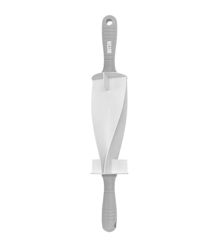Quttin croissant-shaped deegroller set with 12 baking tools, 38x6.5 cm, for home baking and kitchen use