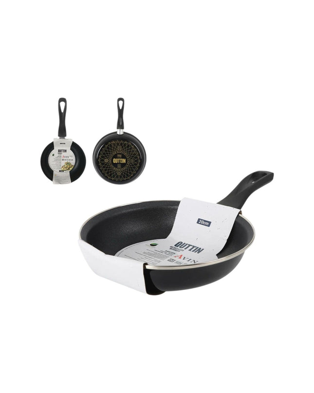 Set of six Quttin Pan Avin kitchen utensils with wooden handles, suitable for cooking and household use.