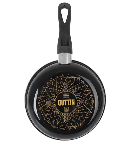 Set of six Quttin Avin kitchen utensils, including spatulas and spoons, arranged on a wooden surface for cooking and baking.