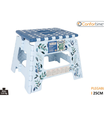Foldable Confortime FLORES chairs, 25 cm, set of 6, lightweight and versatile for home and kitchen seating.