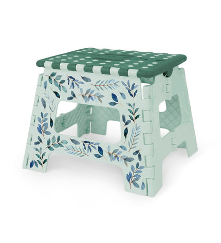 Six Confortime FLORES folding chairs in vibrant colors, 25 cm, ideal for home and kitchen seating.