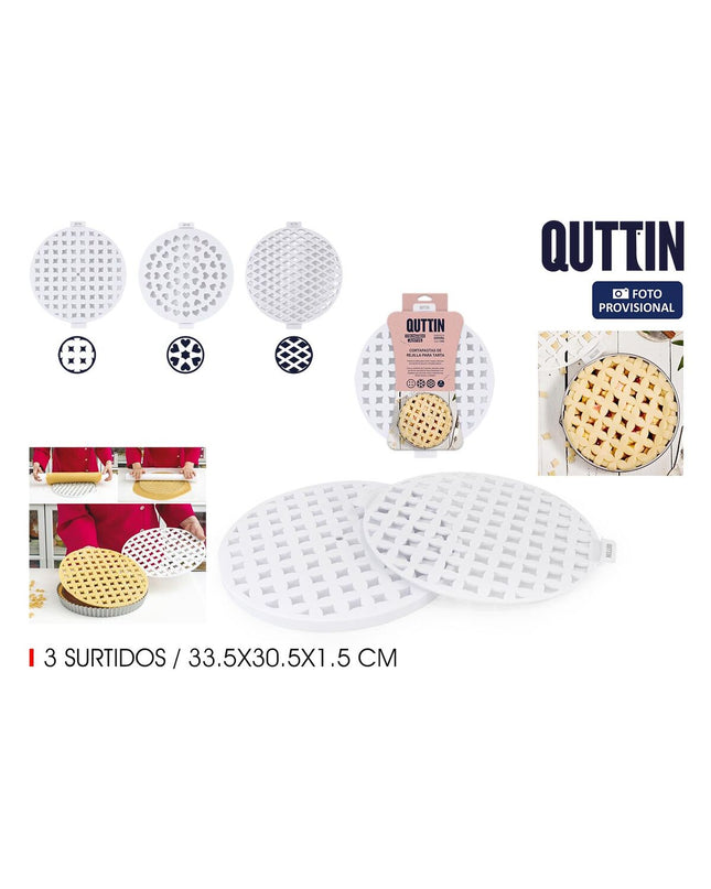 Quttin Celosia baking cookie cutters set with six different shapes for home baking and cake decorating.