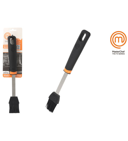 MasterChef kitchen brush, 28 cm, set of 24 for cooking and baking, with sturdy handle and bristles for cleaning and baking tasks.