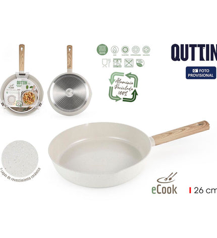 Set of six Quttin ECOOK kitchen utensils for cooking and household use, featuring durable, eco-friendly design.