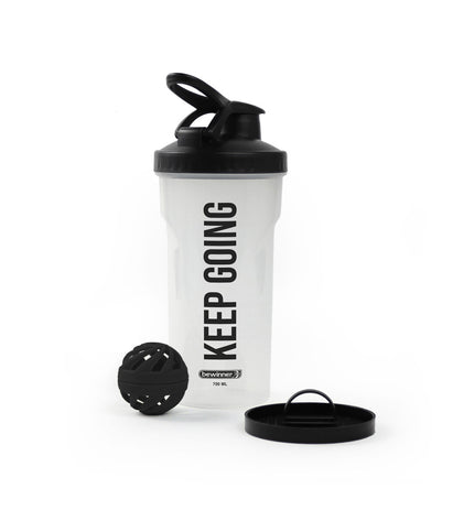 Set of 12 Bewinner 700 ml water bottles for sports, outdoor activities, camping, and hiking, with clear plastic design and screw-top lids.