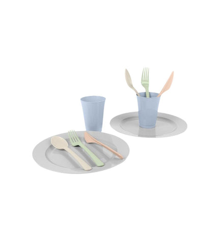 Dem Picknickset for outdoor camping and hiking, includes picnic tableware and accessories, ideal for outdoor adventures.