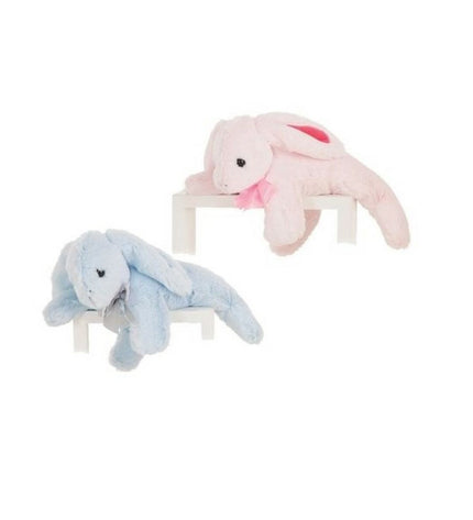 Soft plush bunny toy by BigBuy Fun, 30 cm tall, cuddly and gentle, perfect for children to play and cuddle with.