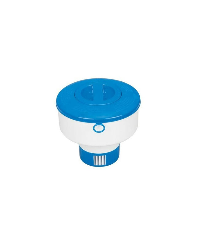 Intex floating chlorinator dispenser for pools and jacuzzis, 17.8 cm, designed for garden pools and spa maintenance.