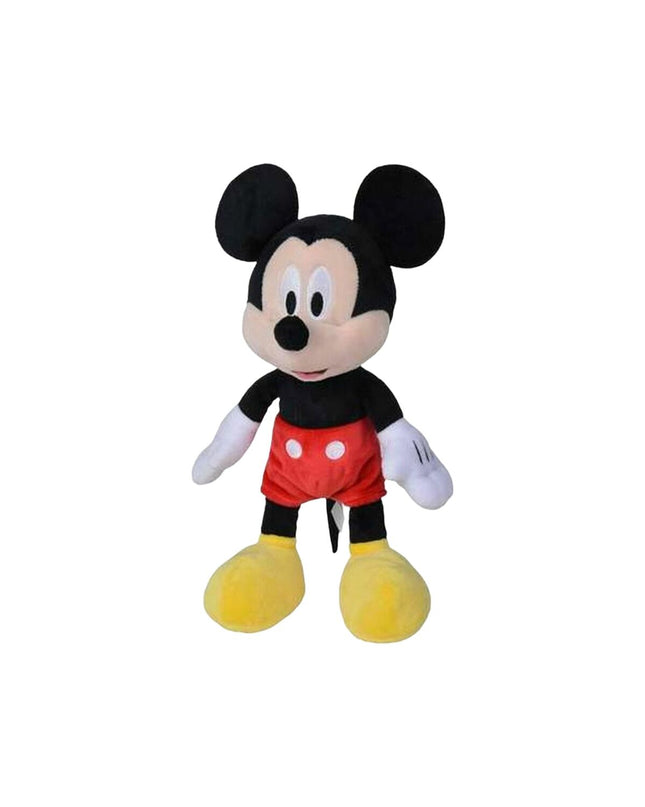 Colorful Mickey Mouse plush toy, 25 cm soft stuffed animal from Mickey Mouse, ideal for children’s play and cuddling.