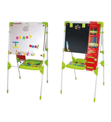 Chicos 2-in-1 foldable kids' play table 63x60x120 cm, ideal for creative activities and games, sturdy and easy to fold.