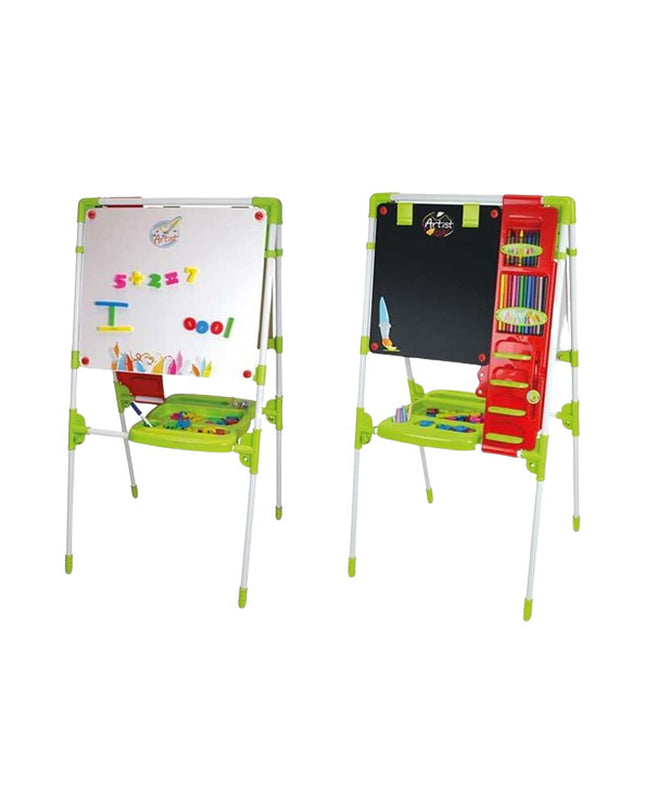 Chicos 2-in-1 foldable kids' play table 63x60x120 cm, ideal for creative activities and games, sturdy and easy to fold.