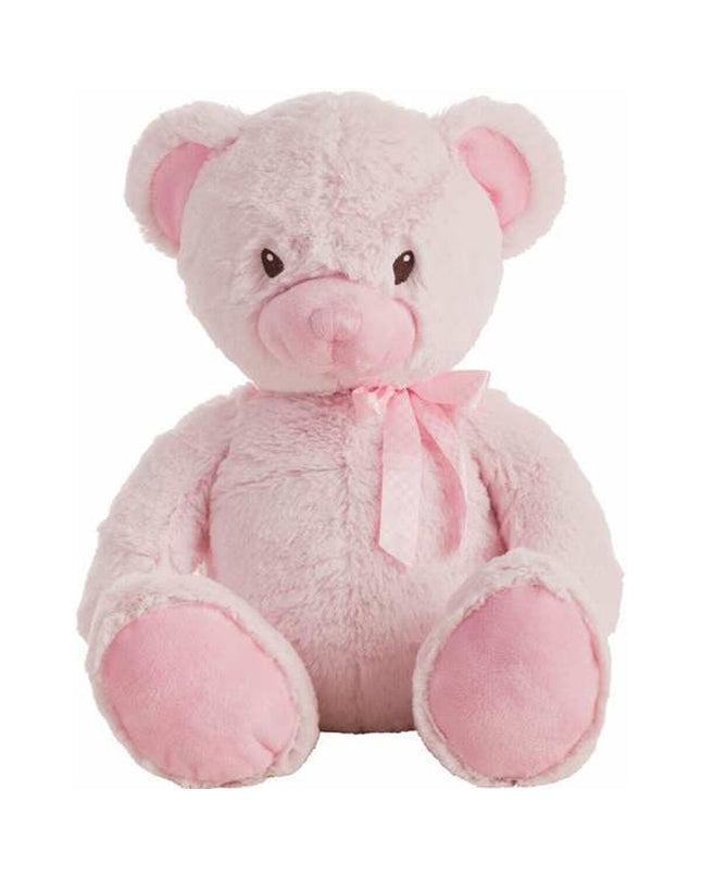 Pink baby plush teddy bear toy from BigBuy Fun, 42 cm soft stuffed animal for children.