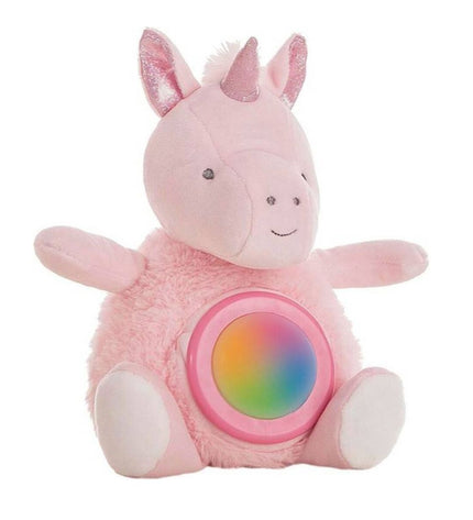 Pink unicorn plush toy for babies, 20cm from BigBuy Fun, soft and cuddly, perfect for young children.