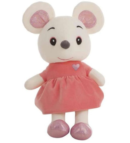 Soft 45 cm rat plush toy from BigBuy Fun, suitable for kids, featuring realistic details and a cuddly texture.