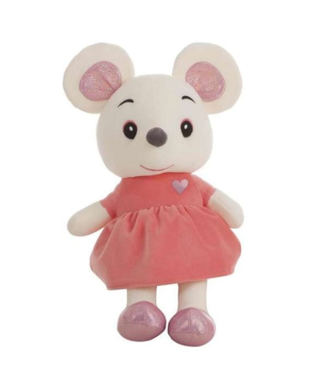 Soft 45 cm rat plush toy from BigBuy Fun, suitable for kids, featuring realistic details and a cuddly texture.